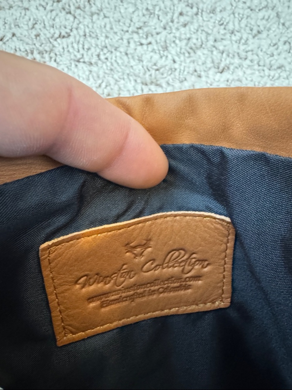 Tedesco CC Drawstring Pouch - 1903 Embroidered - Picture 3 of 3